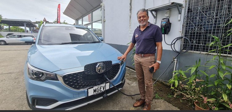 Integrated EV charging solution